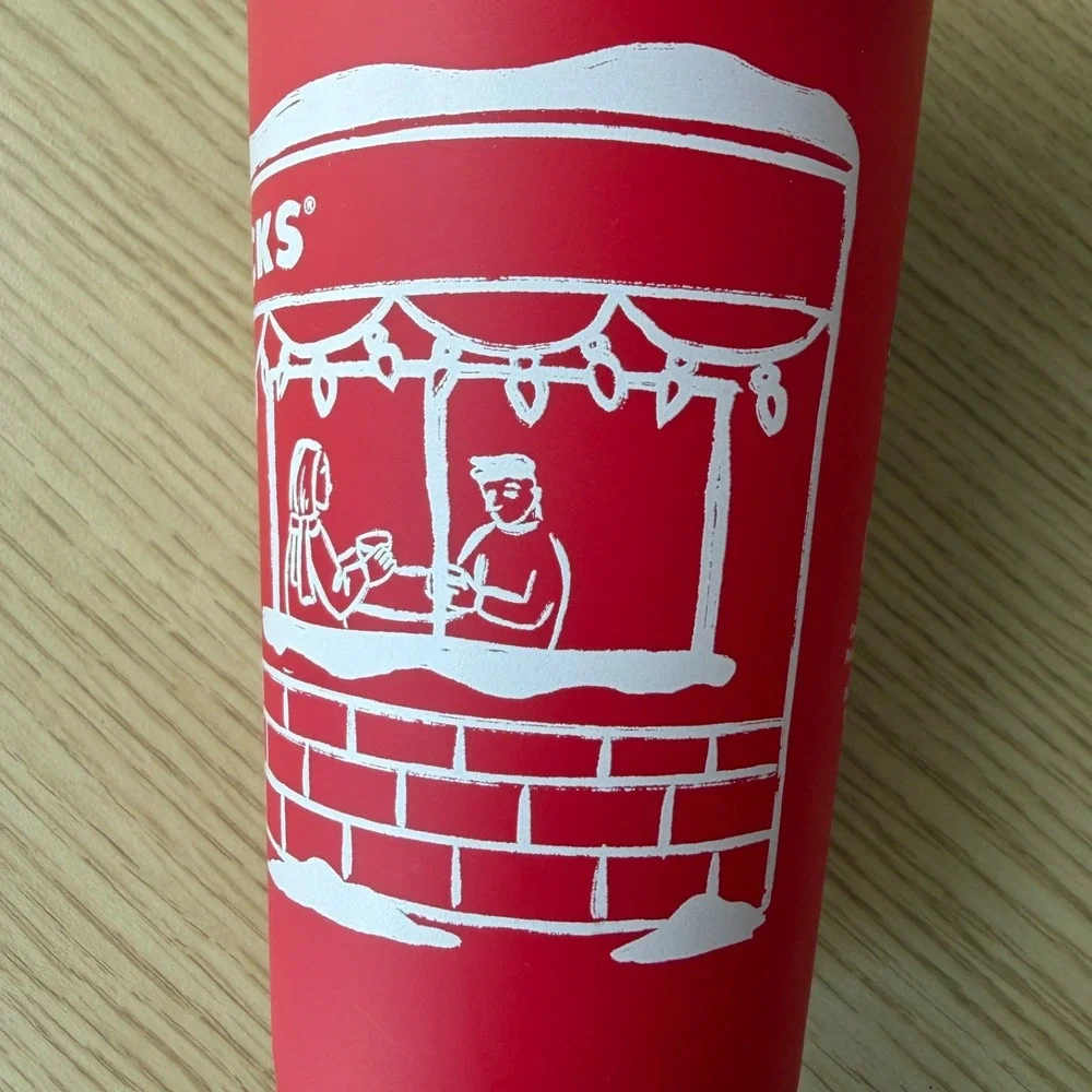 Starbucks Christmas 2025 Red Cup Day 16oz Xmas Holiday Reusable Cup